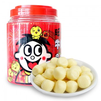 旺仔牛奶糖罐装桶装500g*6桶综合口味结婚喜糖散装零食糖果