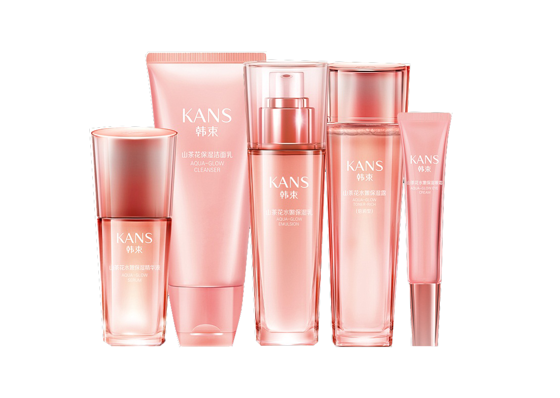 韩束耀水嫩山茶花套装