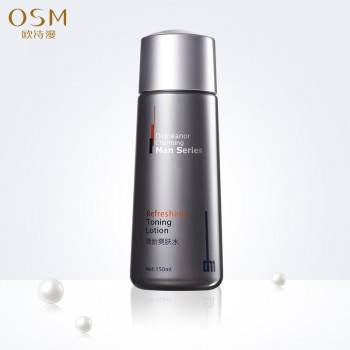 专柜正品欧诗漫 狄曼魅力男士清新爽肤水150ml保湿护肤品收缩毛孔
