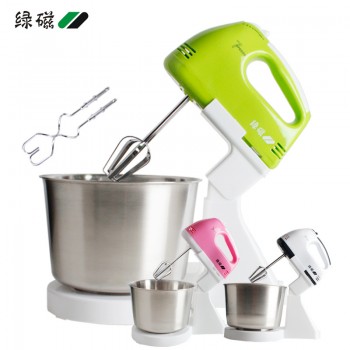 绿磁 电动打蛋器家用台式打蛋器打奶油和面糊烘焙蛋糕披萨3色选