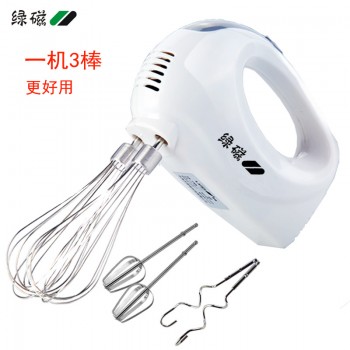 绿磁 打蛋器电动家用烘焙打奶油自动搅拌机大功率手持式打蛋