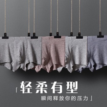 春季纯棉透气裤头夏季男生内裤