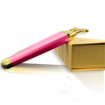 24K黄金棒T头电动按摩器美容棒瘦脸仪瘦脸器V脸棒提拉