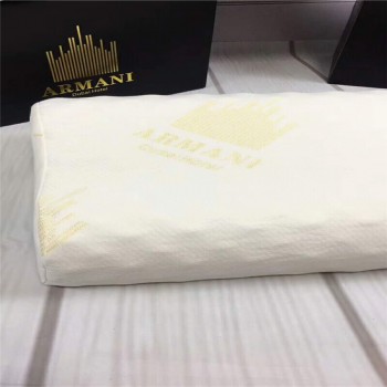 阿玛尼乳胶枕成人高低枕护颈枕保健枕橡胶枕头枕芯记忆枕颈椎枕
