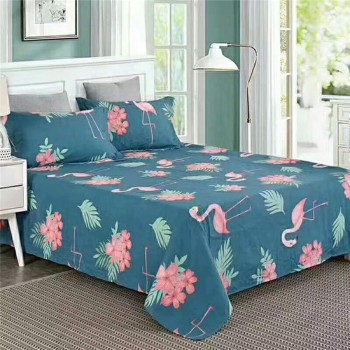 亿彩祥老粗布床单单件纯棉加厚双人粗布被单