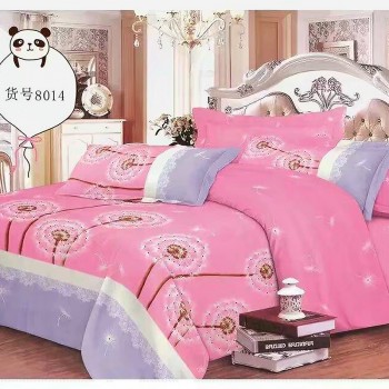 加厚植物羊绒床上用品磨毛四件套被套床单