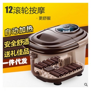 一品康足浴盆电加热按摩洗脚器恒温沐足泡脚桶足疗机家用