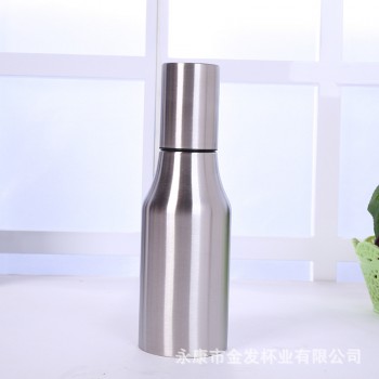 厨房304不锈钢油壶 欧式防尘防虫防漏油