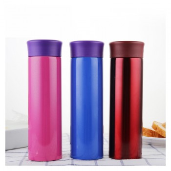 304不锈钢直身随手保温杯带防烫圈（LK款）LHC4021